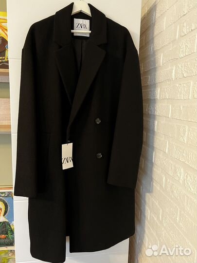 Пальто мужское zara