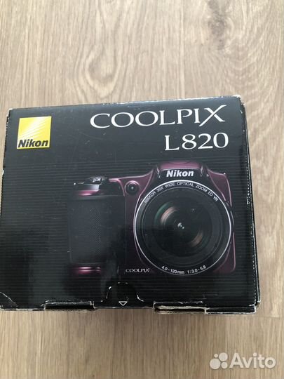 Фотоаппарат nikon L820