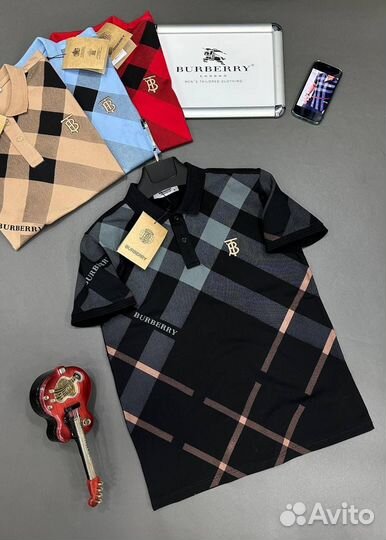 Поло мужское burberry