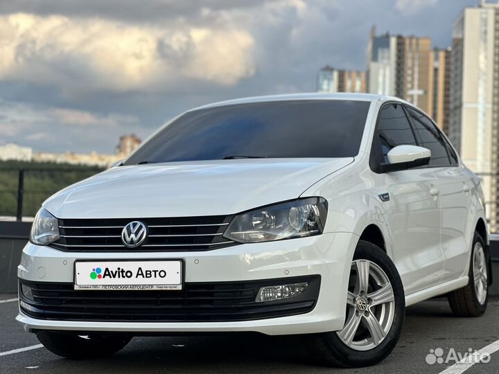 Volkswagen Polo 1.6 AT, 2018, 58 000 км