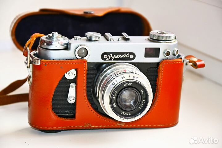Зоркий-6 Дальномерный пленочный фотоаппарат СССР