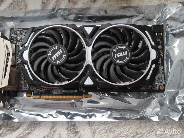Видеокарта msi rx580 8gb