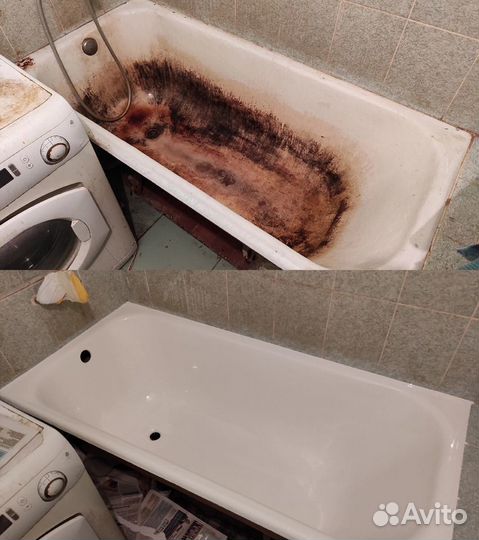 Реставрация и эмалировка ванн в Смоленске