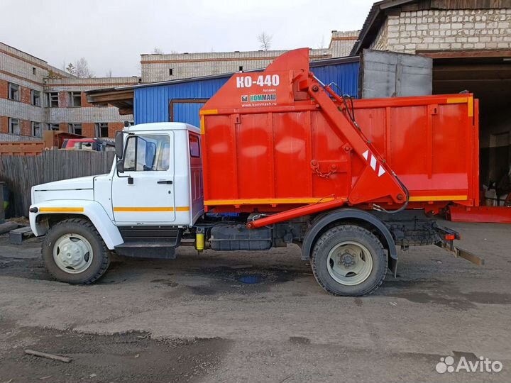 Мусоровоз газ 3309 ко 440