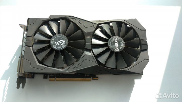 Видеокарта asus AMD Radeon RX 570 ROG Strix 8GB