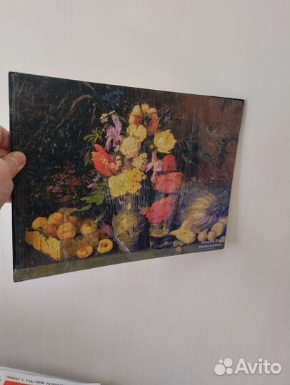 Пазл, картон, не пользовались