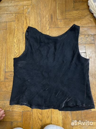 Топ с блестками