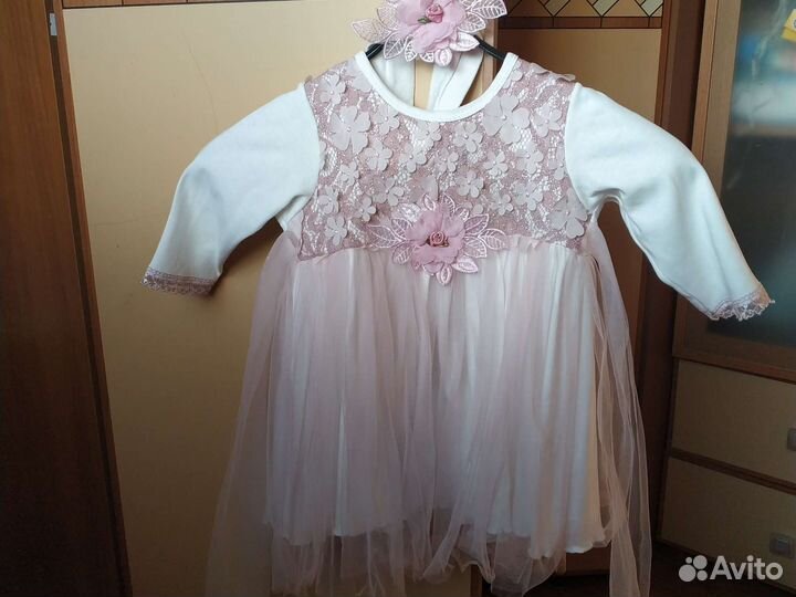 Платье для девочки 80