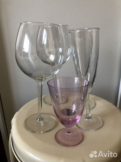 Бокалы IKEA и H&M