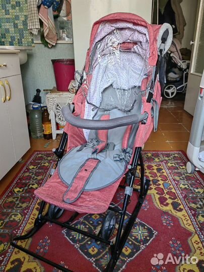 Санки-коляска Nika наши детки 6 ника