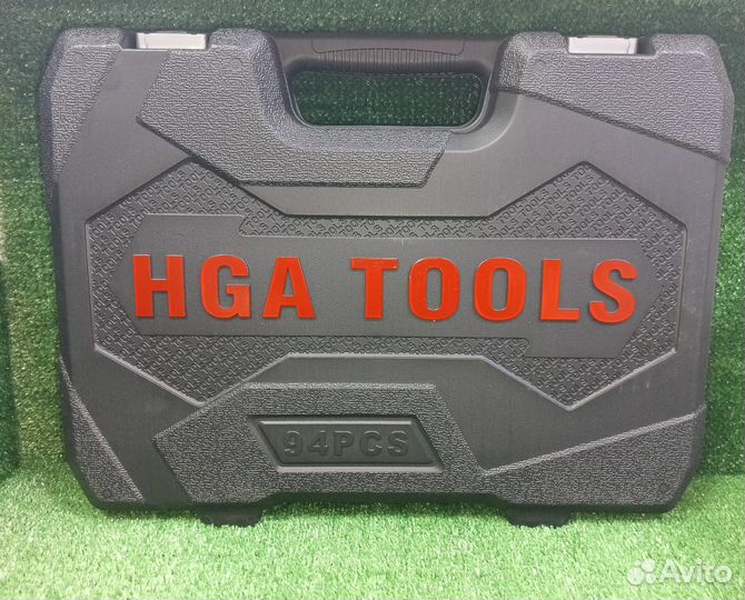 HGA tools Набор инструментов в кейсе 94 предмета