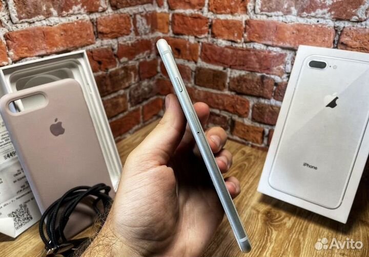 iPhone 8 plus 64gb акб-100 Полный Комплект