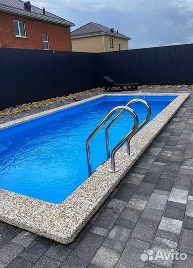 Бассейн для дачи 8м*3м*1,5м