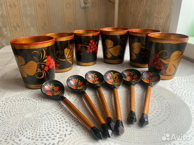 Набор деревянной посуды
