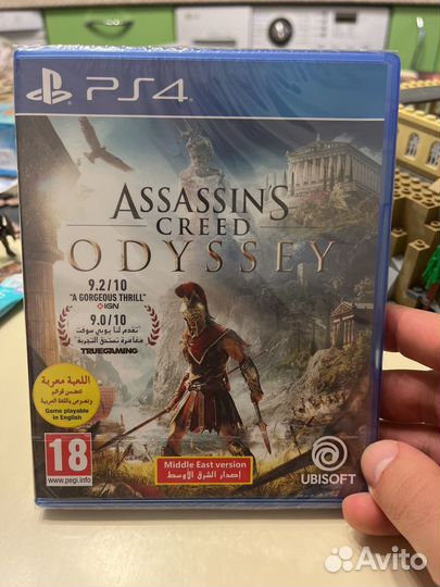 Assasins creed odyssey ps4 (английская версия)