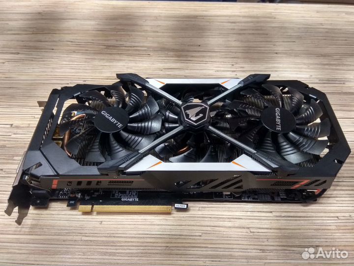 Видеокарта PCI-E Gigabyte GeForce GTX 1070 aorus 8