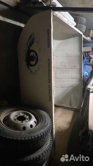 Кунг на нива пикап вис (2х местный)