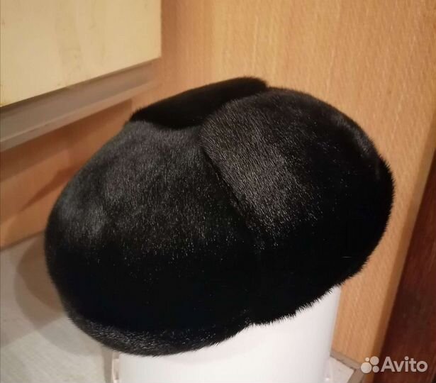 Меховая мужская кепка