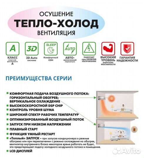 Кондиционеры Jax