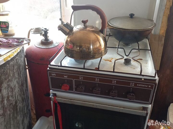 Продам комплект газ плита с балоном