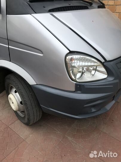 Крылья на Газель пластиковые цвет Буран