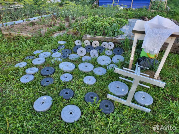 Блины для штанги 1.25, 2.5, 5, 10 кг