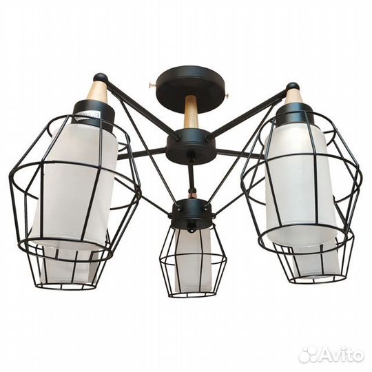 Люстра потолочная Jupiter Lighting Elbor black 5х6