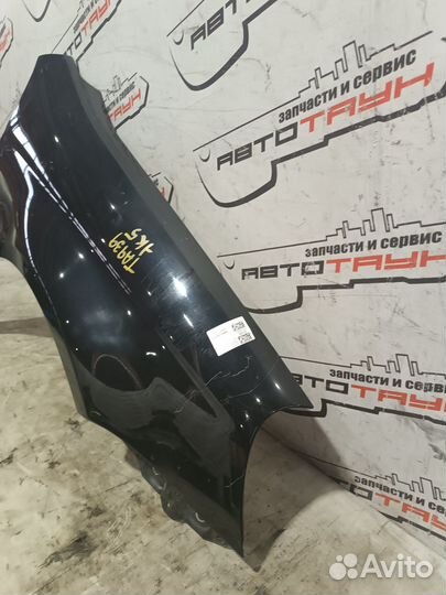 Крыло volkswagen golf jetta 1K2 1K5 MK5 1K5821022A переднее правое черный, LC9X TA939