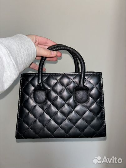 Мини-сумка черная