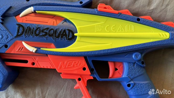 Бластер Nerf Dinosquad с пулями