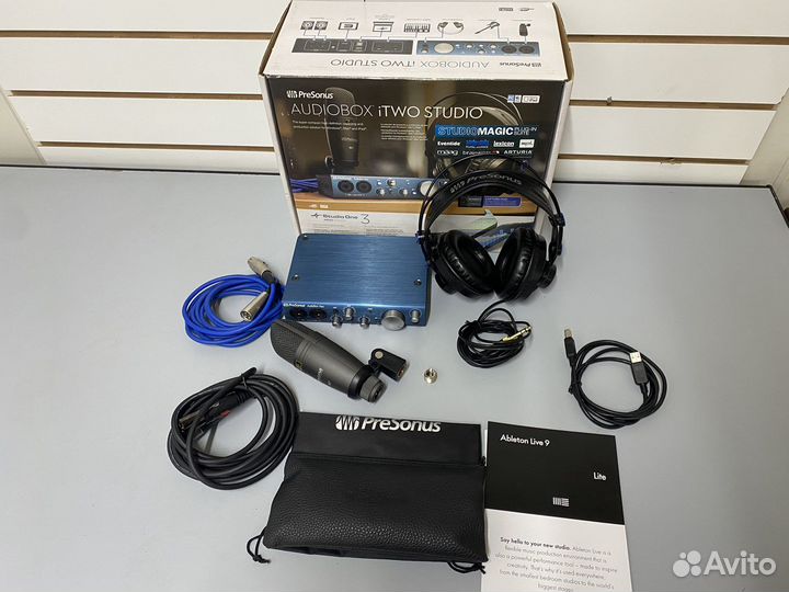 Комплект для звукозаписи PreSonus itwo studio
