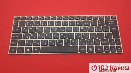 Клавиатура для ноутбука MSI U135, U135DX, U160 чер