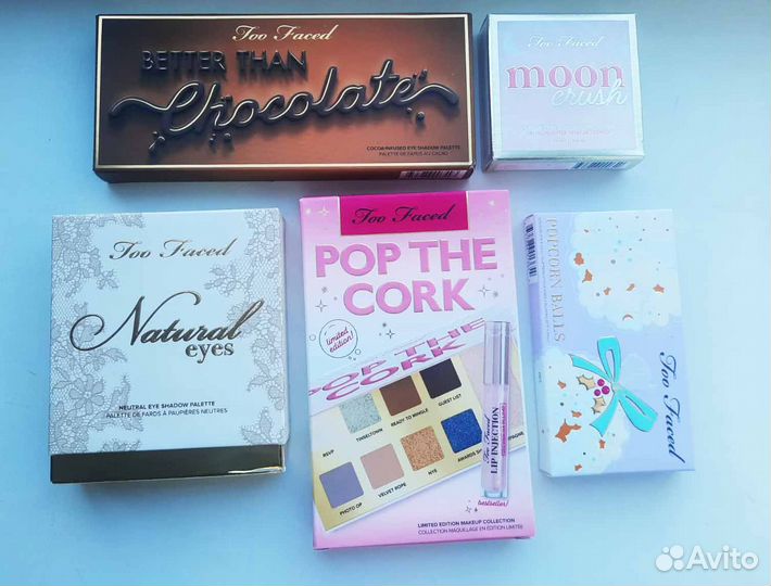 Палетки теней Too Faced