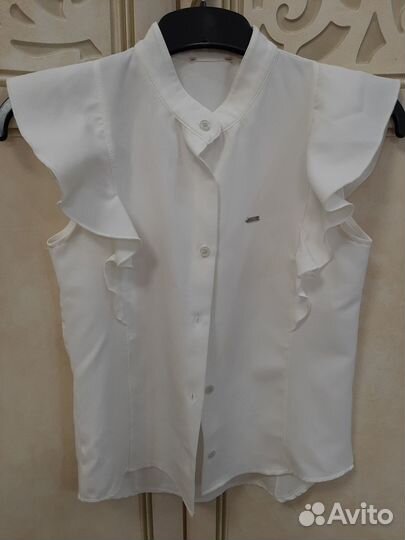 Блузка белая