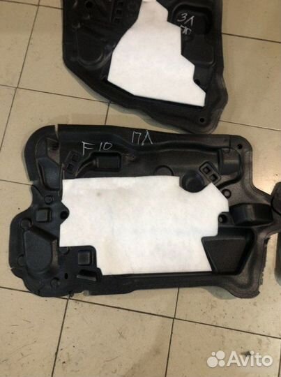 Шумоизоляция дверей Bmw 5 F10