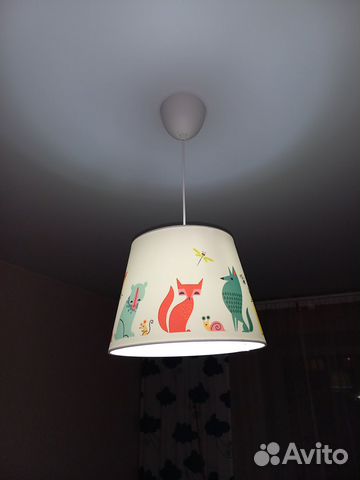 IKEA Абажур Люстра + Шнур (Детская)