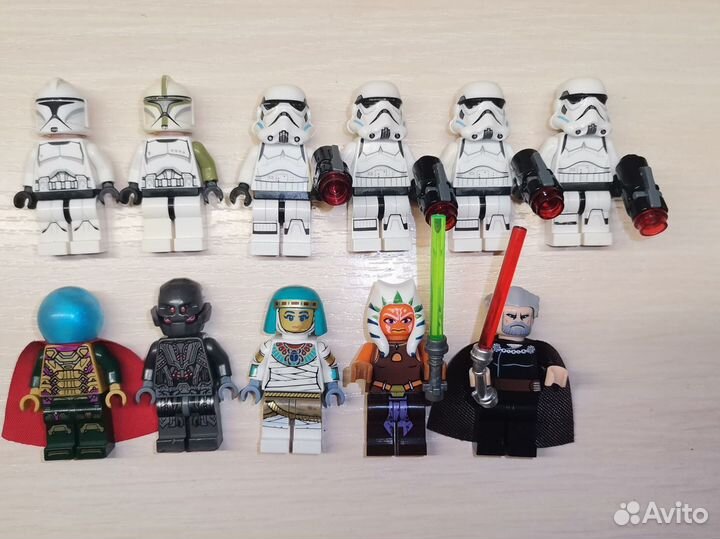 Lego star wars minifigures