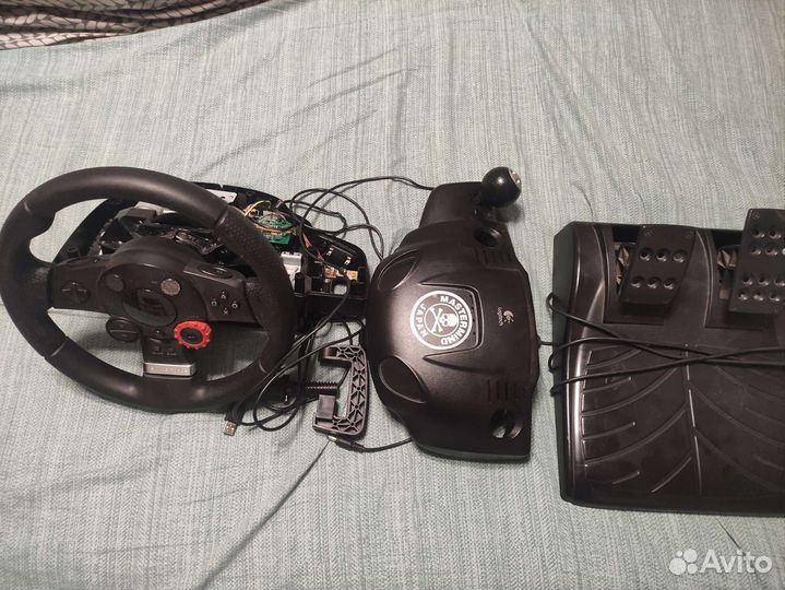 Logitech Driving Force GT на запчасти