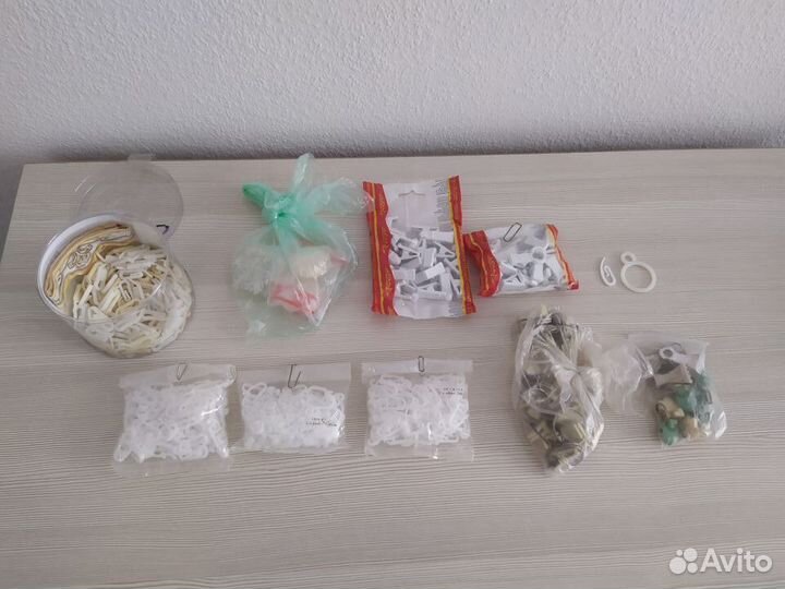 Крючки на шторы зажимы