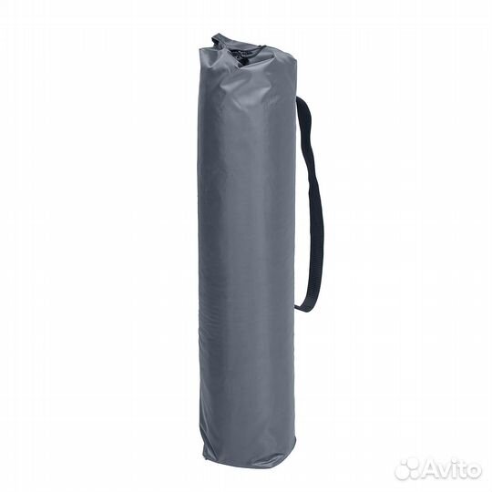 Кровать раскладушка усиленная с матрасом, Синяя