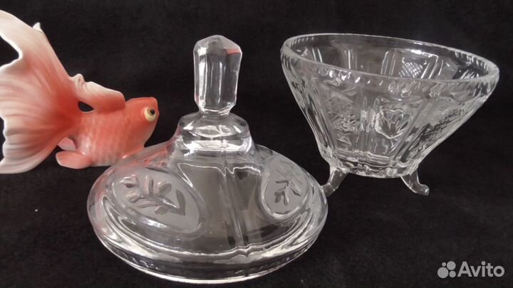 Ваза-конфетница. Югославия. СССР