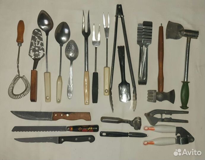 Шумовки, половники, лопатки