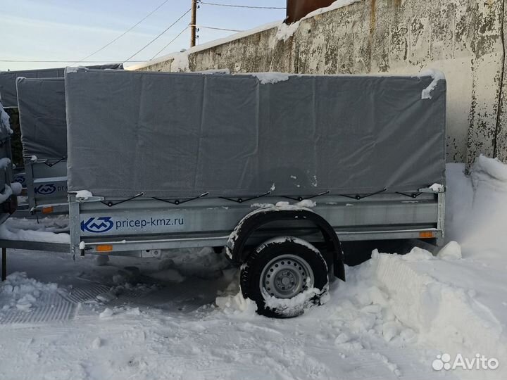 Легковой прицеп 2,5 метра. Борт 35 см. Самосвал