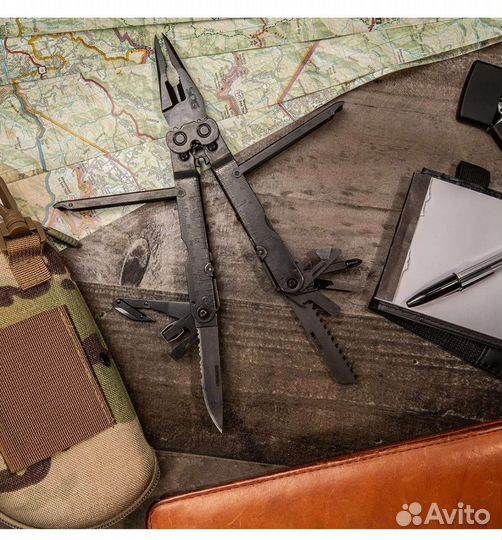Мультитул SOG PowerLock EOD B63N-CP черный