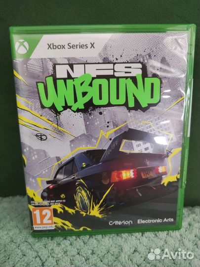 Новый диск NFS Unbound xbox