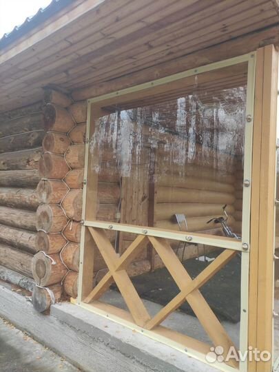 Гибкие и мягкие окна для беседок