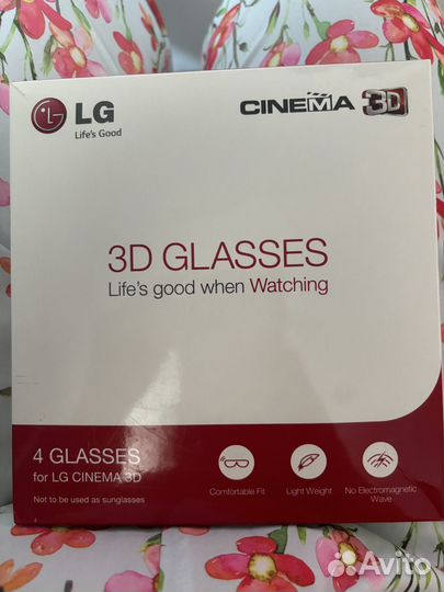 3D очки lg