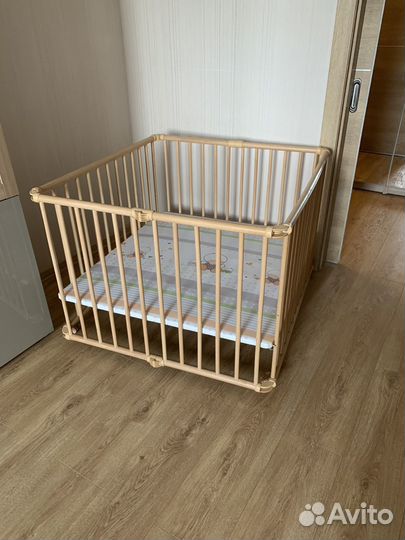 Манеж Geuther Lucilee Plus Натуральный