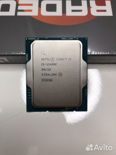 Процессор Intel Core i5 12400F 6 ядер / 12 потоков