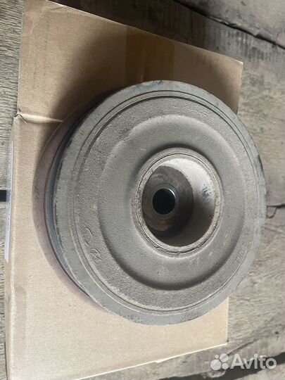 Шкиф демпфер коленвала Санта Фе 3